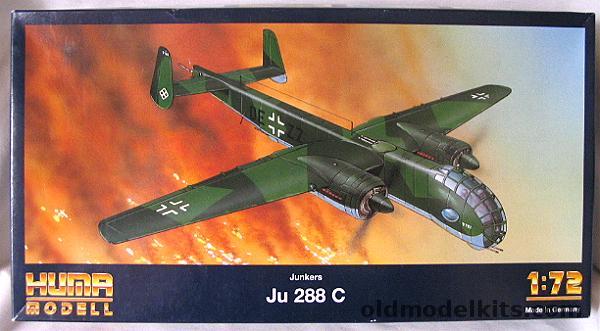 Huma Model 1/72 Junkers Ju 288 C, 6001 plastic model kit